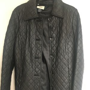 Neiman Marcus Leather Trench Coat